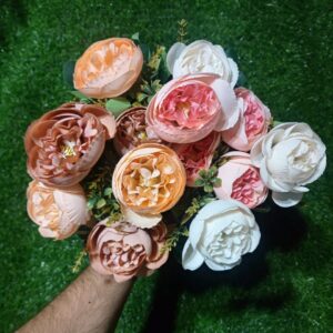 Ramo de Camelias Bicolor x7