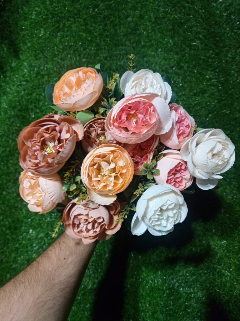 Ramo de Camelias Bicolor x7