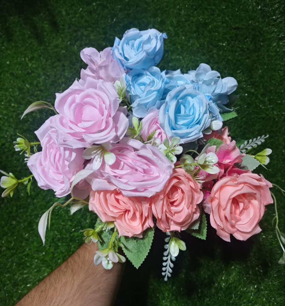 Ramo de Rosas y Hortensias