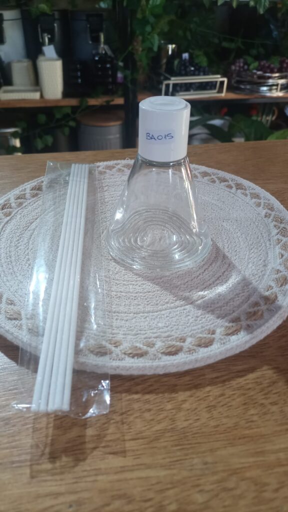 Frasco difusor con varillas