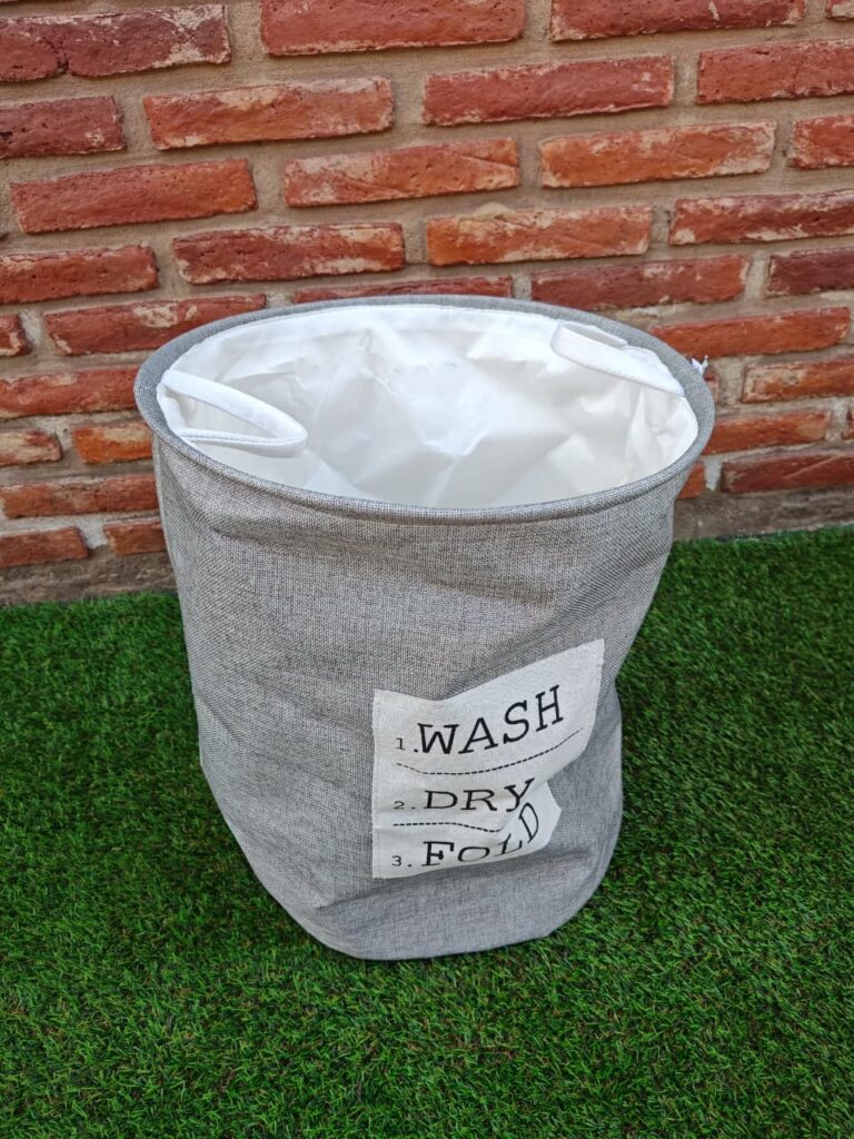 Canasto Organizador Gris wash