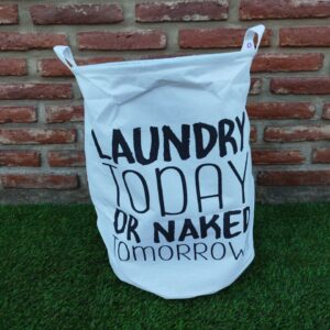 Canasto Organizador blanco Laundry today