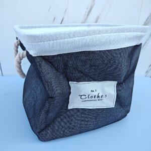 Canasto Organizador de tela Azul